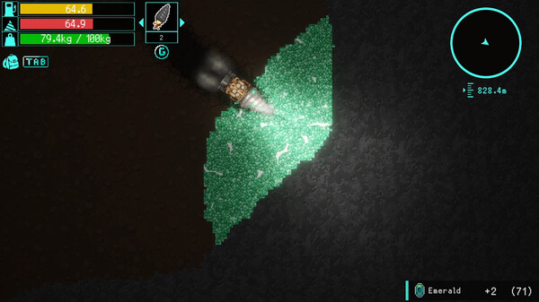 Underminer gameplay screenshot