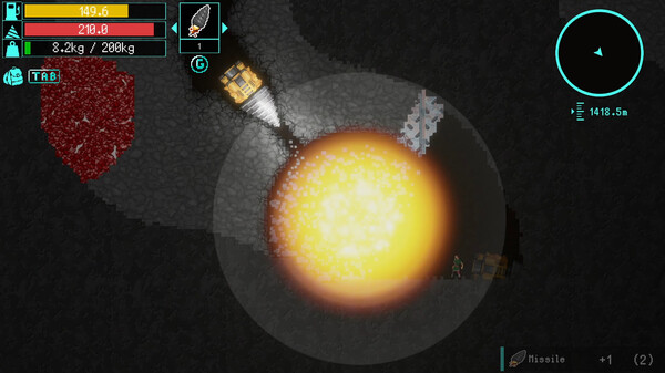 Underminer gameplay screenshot