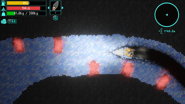 Underminer gameplay screenshot