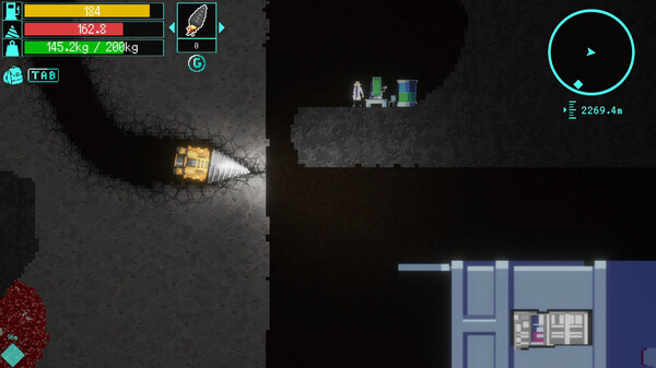 Underminer gameplay screenshot