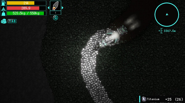 Underminer gameplay screenshot