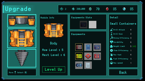 Underminer gameplay screenshot