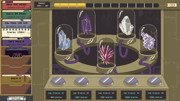 Underworld Idle gameplay screenshot