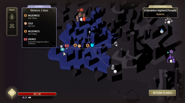 Unexplored 2: The Wayfarer's Legacy gameplay screenshot