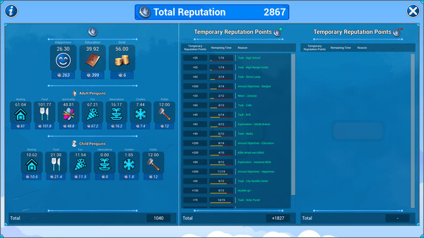 United Penguin Kingdom gameplay screenshot