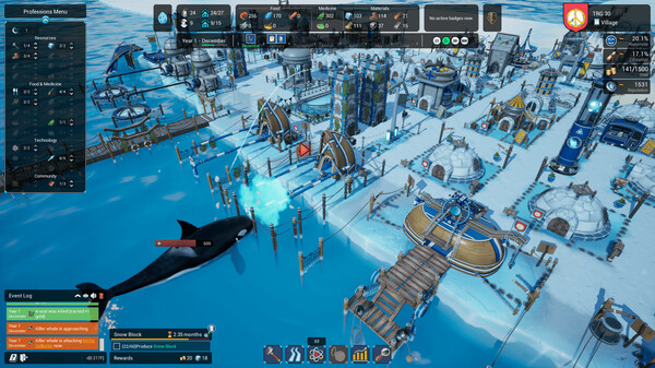 United Penguin Kingdom: Huddle up gameplay screenshot
