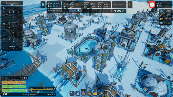 United Penguin Kingdom: Huddle up gameplay screenshot