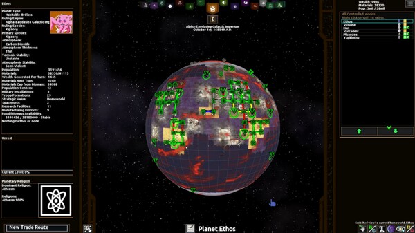 Universal Conquest gameplay screenshot