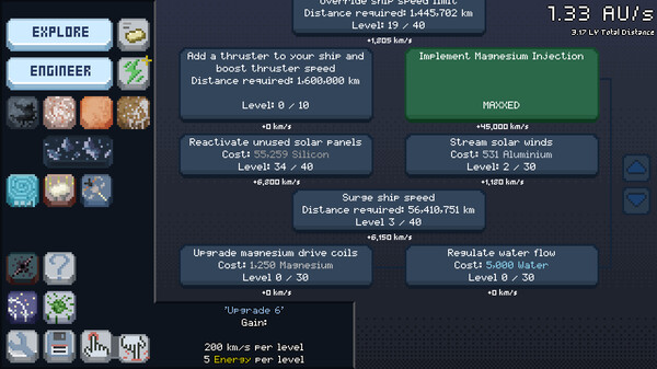 Universe Horizon gameplay screenshot