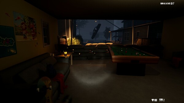 Unlasting Horror gameplay screenshot