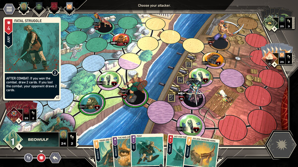 Unmatched: Digital Edition gameplay screenshot