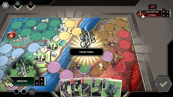 Unmatched: Digital Edition gameplay screenshot