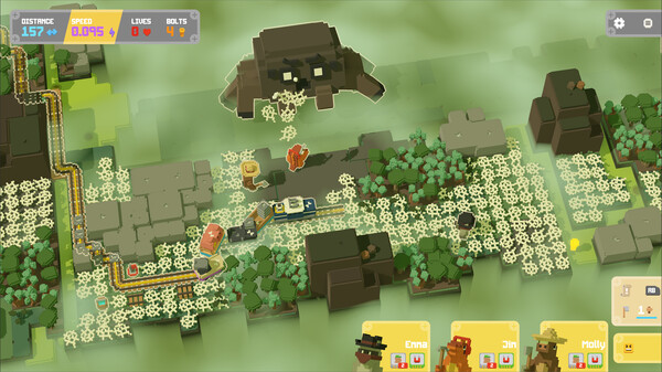 Unrailed 2: Back on Track gameplay screenshot