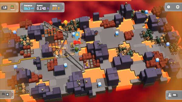 Unrailed 2: Back on Track gameplay screenshot