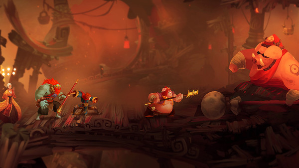 Unruly Heroes gameplay screenshot