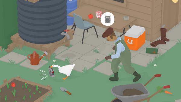 Untitled Goose Game gameplay screenshot