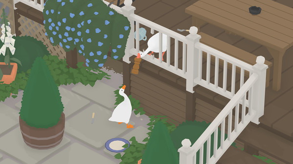 Untitled Goose Game gameplay screenshot