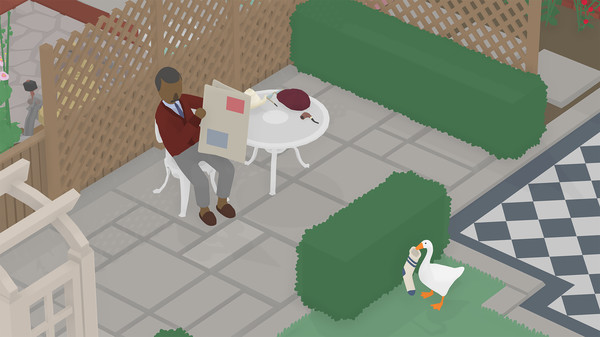 Untitled Goose Game gameplay screenshot