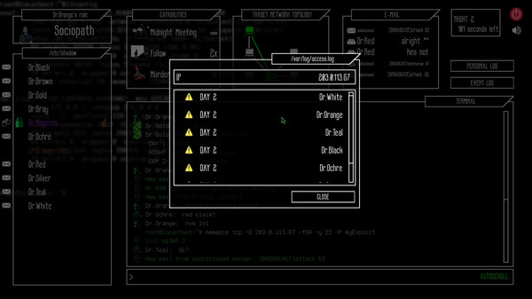 Untrusted gameplay screenshot