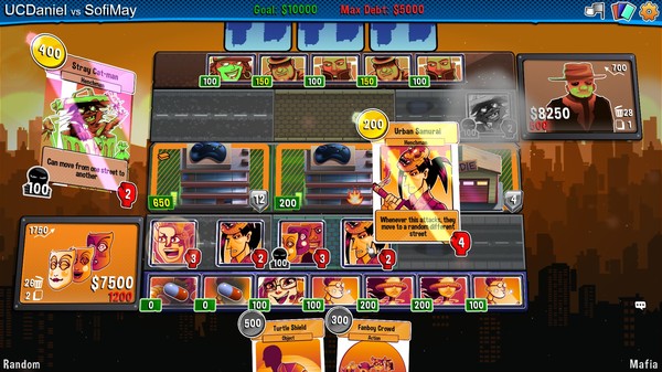 Urban Cards gameplay screenshot