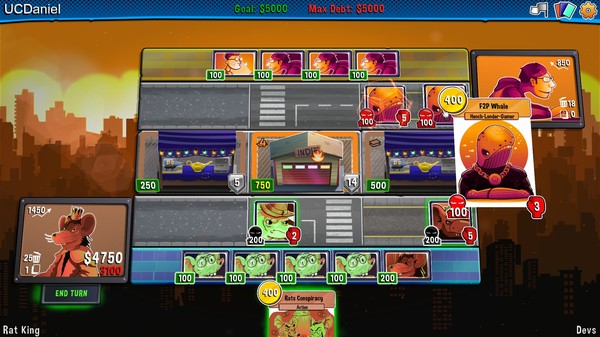 Urban Cards gameplay screenshot