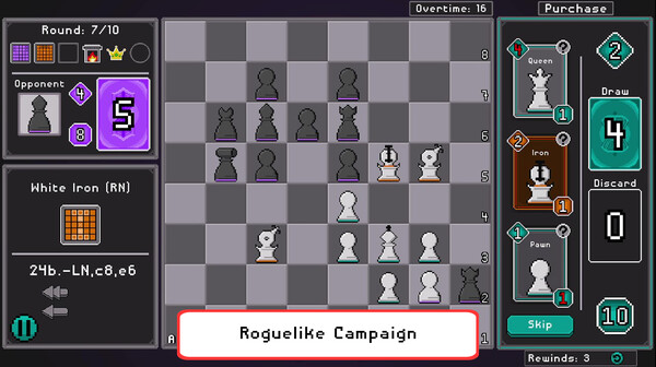 Usurper gameplay screenshot
