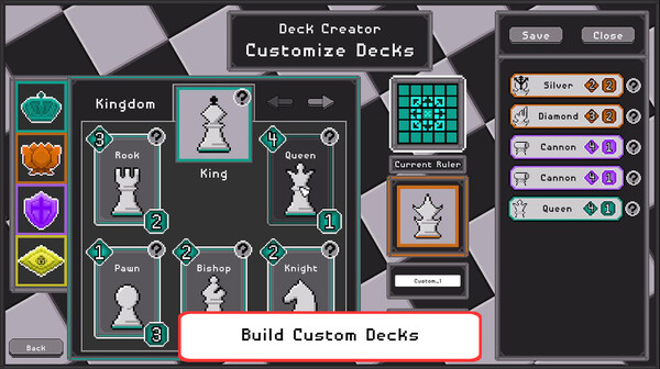 Usurper gameplay screenshot