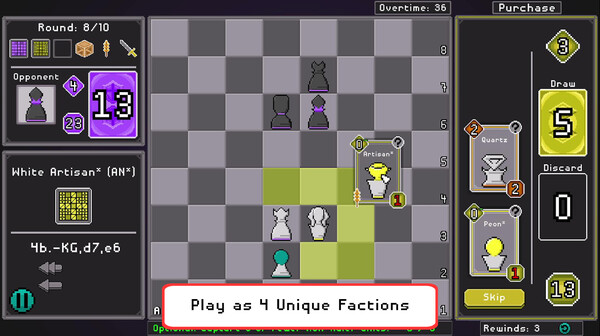Usurper gameplay screenshot