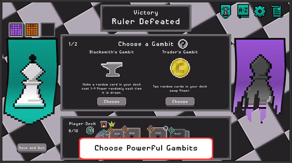 Usurper gameplay screenshot