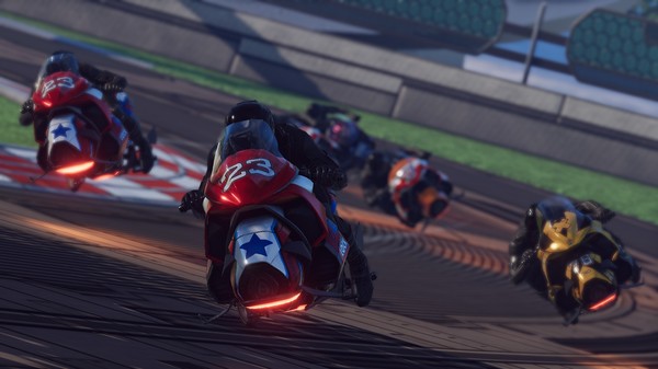 V-Racer Hoverbike gameplay screenshot