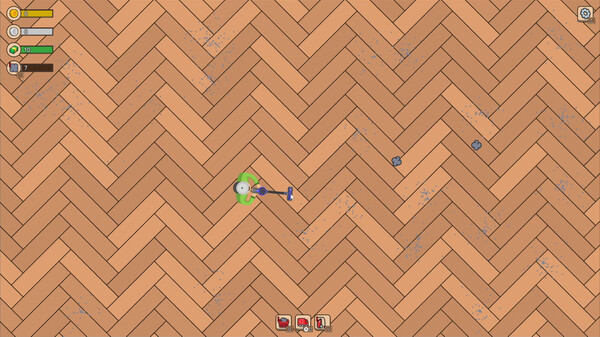 Vacuum Warrior - Idle Game gameplay screenshot