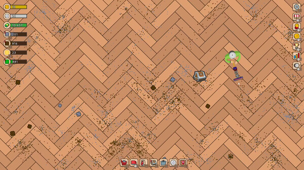 Vacuum Warrior - Idle Game gameplay screenshot