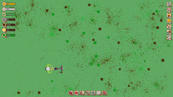 Vacuum Warrior - Idle Game gameplay screenshot