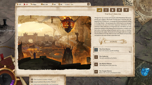 Vagrus - The Riven Realms gameplay screenshot