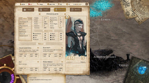 Vagrus - The Riven Realms: Demo (Prologue) gameplay screenshot