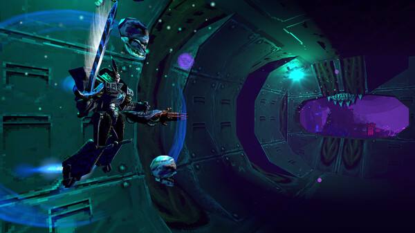 Valfaris: Mecha Therion gameplay screenshot