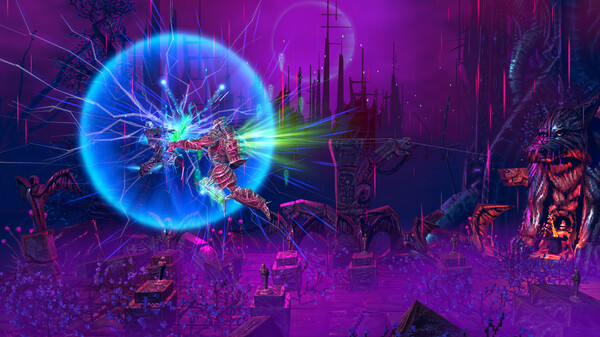 Valfaris: Mecha Therion gameplay screenshot