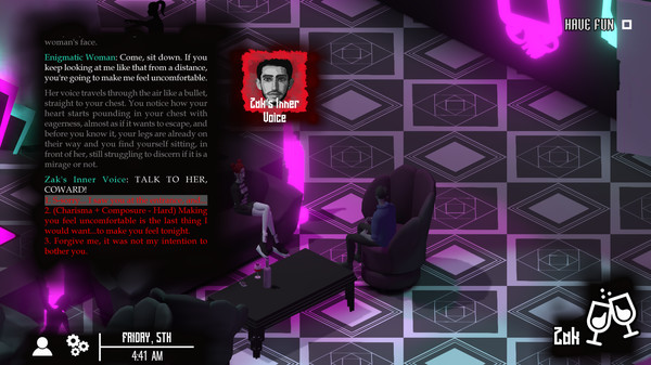 Vampire: The Masquerade - Heartless Lullaby gameplay screenshot