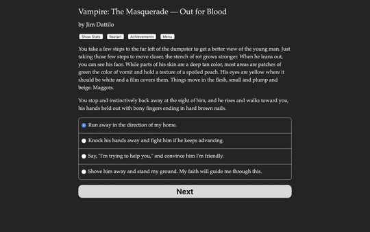 Vampire: The Masquerade — Out for Blood gameplay screenshot