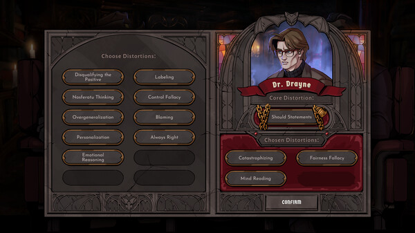 Vampire Therapist gameplay screenshot