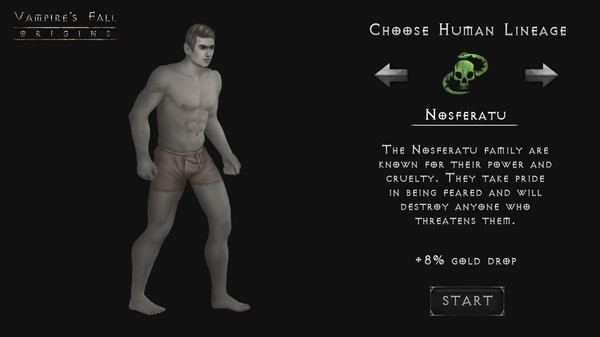 Vampire's Fall: Origins gameplay screenshot