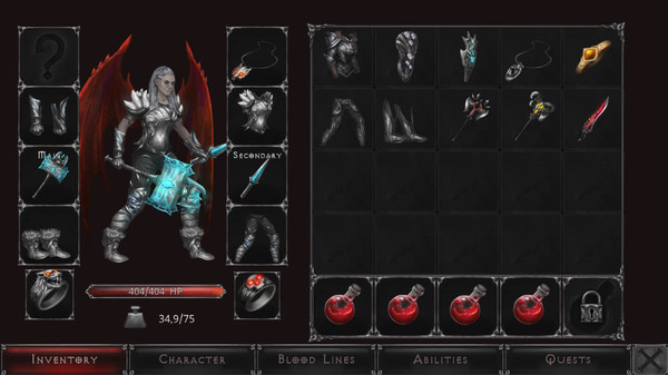 Vampire's Fall: Origins gameplay screenshot
