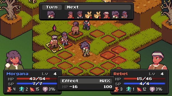 Vanaris Tactics gameplay screenshot