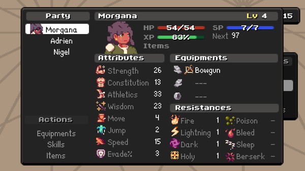 Vanaris Tactics gameplay screenshot