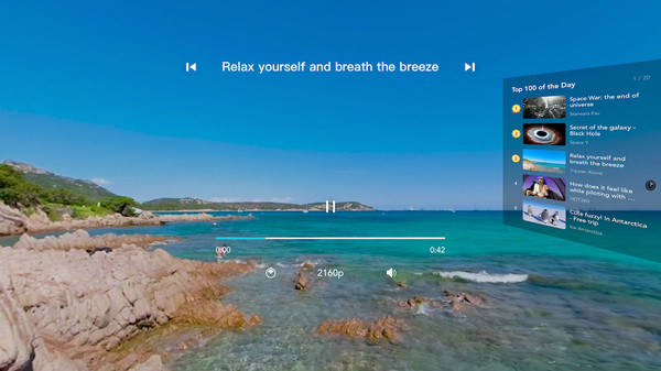 VeeR VR:VR Video and Movie Platform gameplay screenshot
