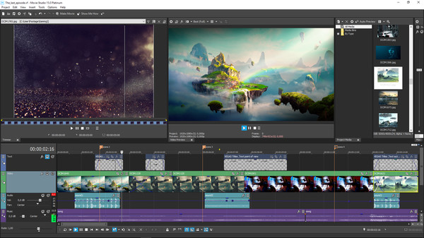 VEGAS Movie Studio 15 Platinum Steam Edition gameplay screenshot