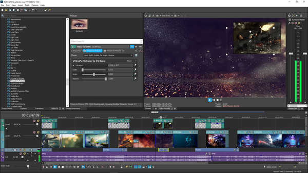 VEGAS Pro 16 Edit Steam Edition gameplay screenshot