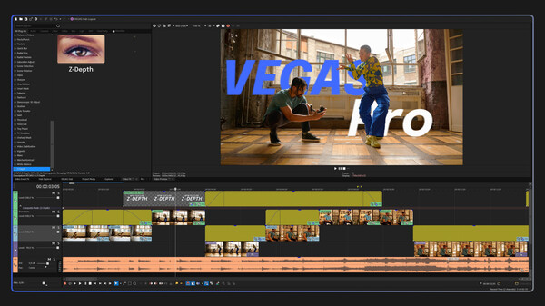 VEGAS Pro Edit 21 Steam Edition gameplay screenshot