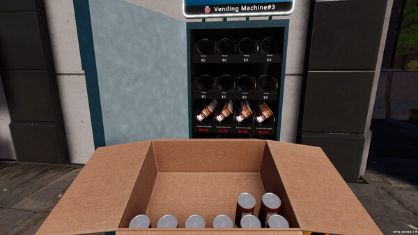 Vending Machine Business Simulator gameplay screenshot