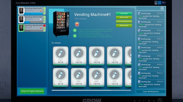 Vending Machine Business Simulator gameplay screenshot